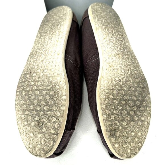 TOMS Womens Shoes Alpargata Slip On Original Canvas Classics Casual Gray 7.5 - Picture 9 of 13